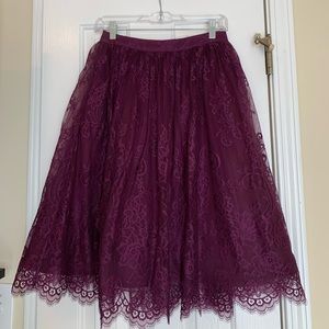 NBWT Beautiful Lace Alice + Olivia Skirt